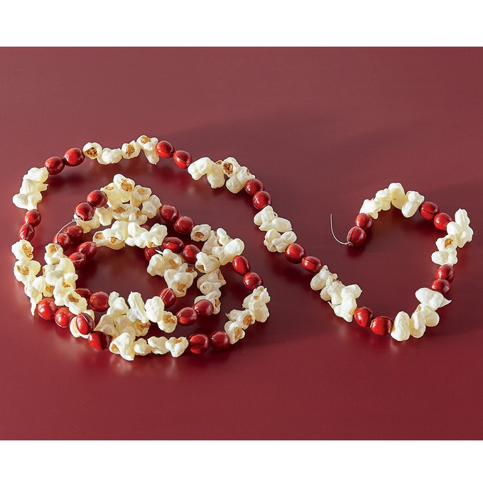 Popcorn Cranberry Garland, , large