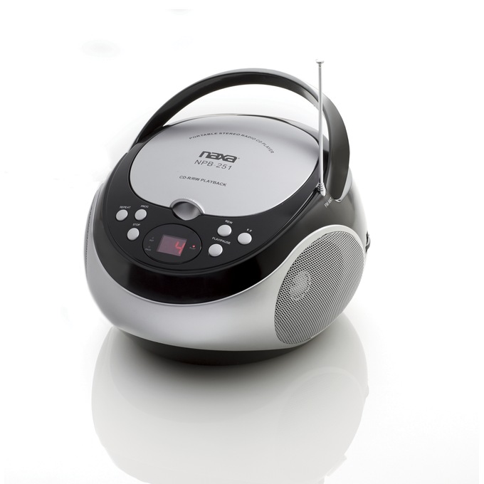 Naxa Portable CD Player with AM/FM Radio | Montgomery Ward