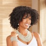 Multi-Strand Bead Necklace and Earring Set, , large