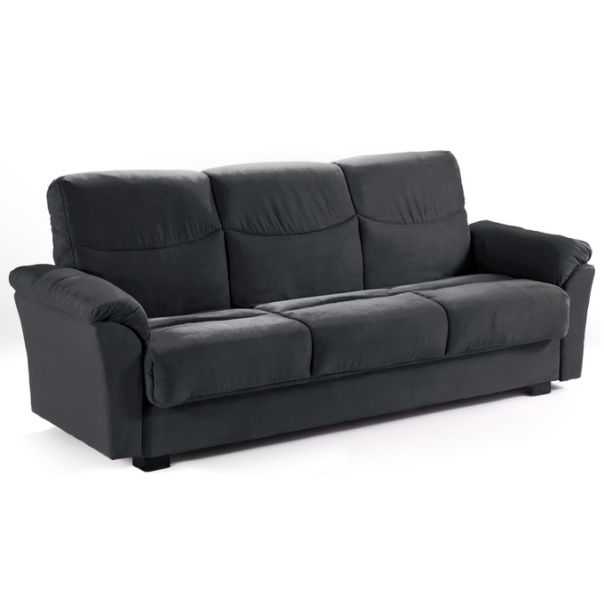 Super Plush Convertible Sofa Bed with Storage, , large