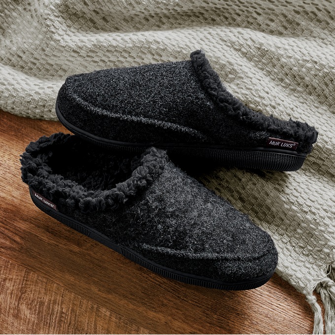 MUK LUKS® Men's Wooly Scuff | Montgomery Ward