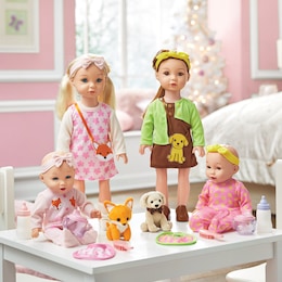 Sweet Sisters Doll Set, , large