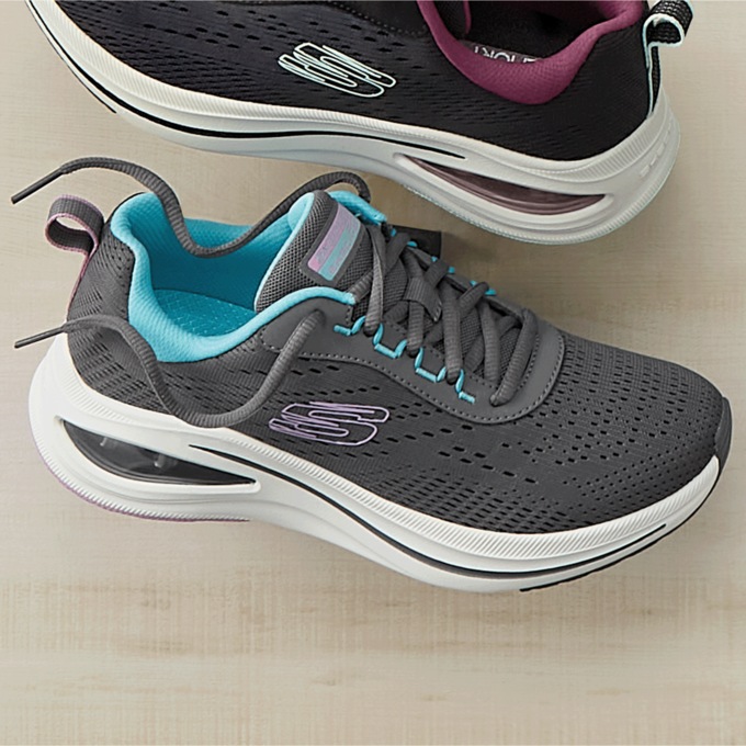 Skechers women's mesh shop sneakers