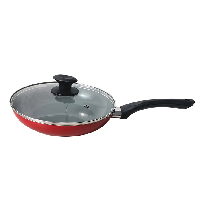Ginny's 9.5" Fry Pan with Lid, , large