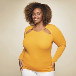 Kirsten Cutout Sweater, , large