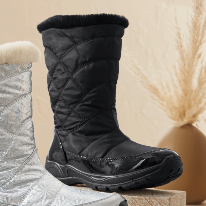 Easy Street Waterproof Cuddle Boot for Women with 1.5" Heel, , large