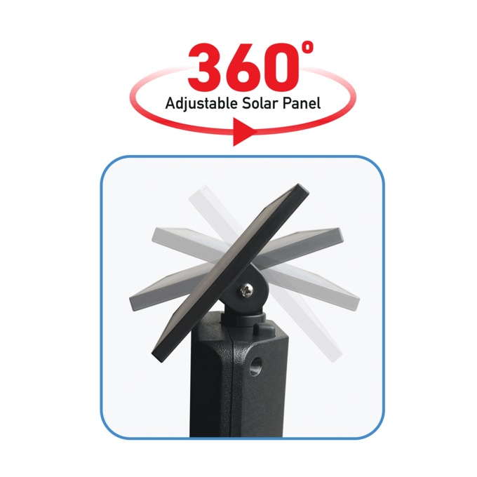 SensorBrite® Solar Powered Address Light, , large