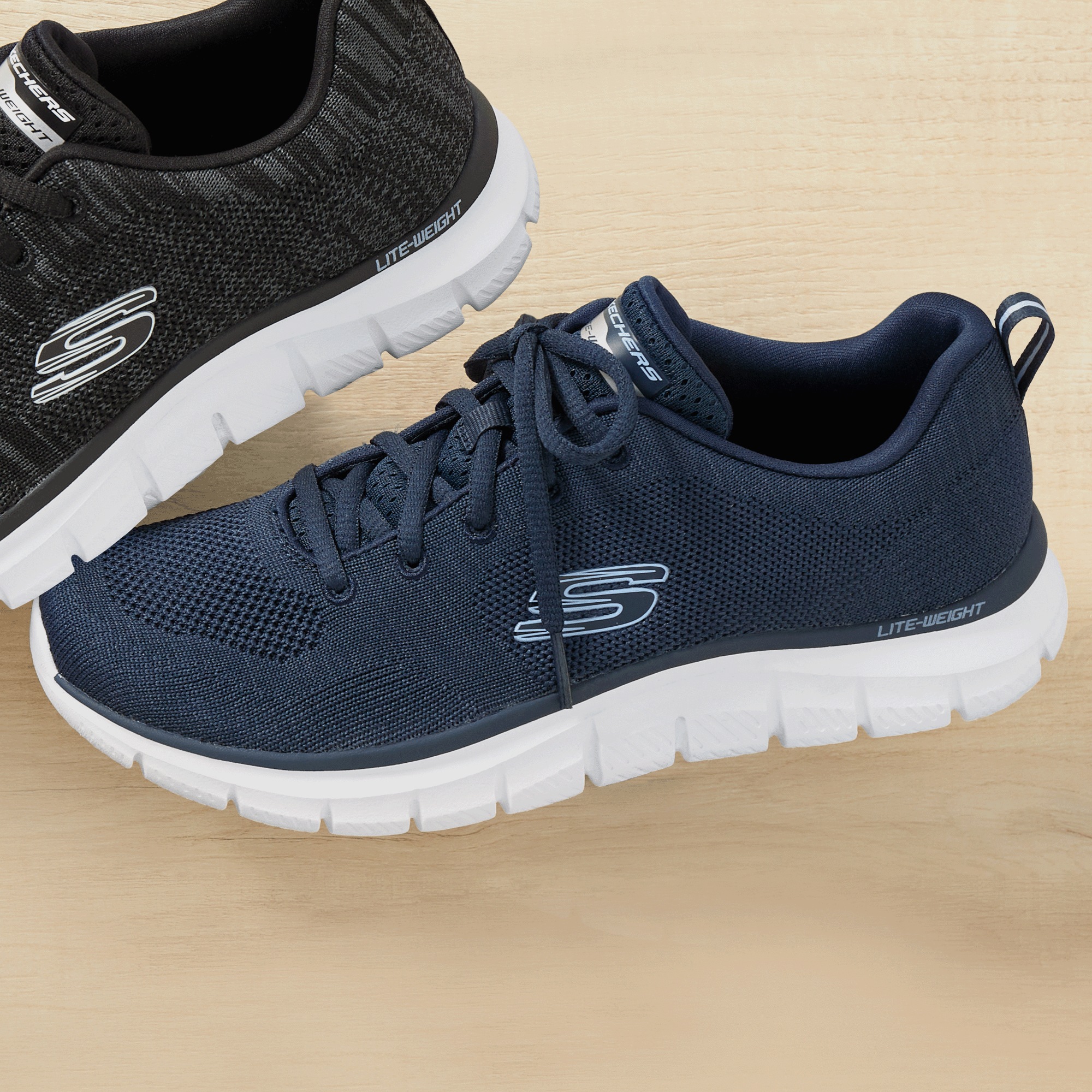 skechers air cooled memory foam classic fit
