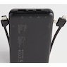 10,000mAh Portable Power Bank with Built-In USB-C, Micro USB and Lightning Cables, , large