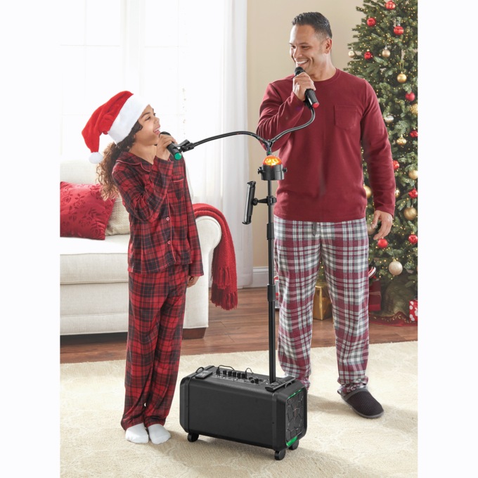 IQ Sound Portable Bluetooth Karaoke System, , large