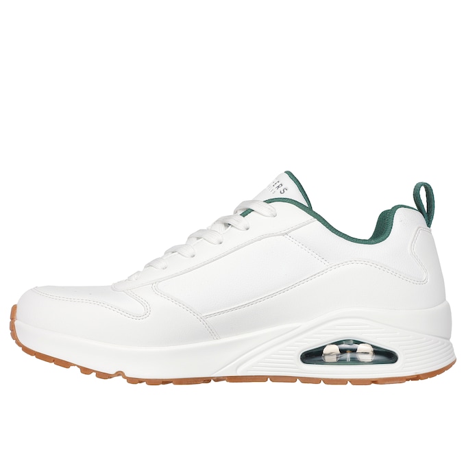 Skechers Men's Uno - Alder Lace-Up, White Green, large