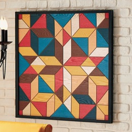 Autumn Quilted Wall Art, , large