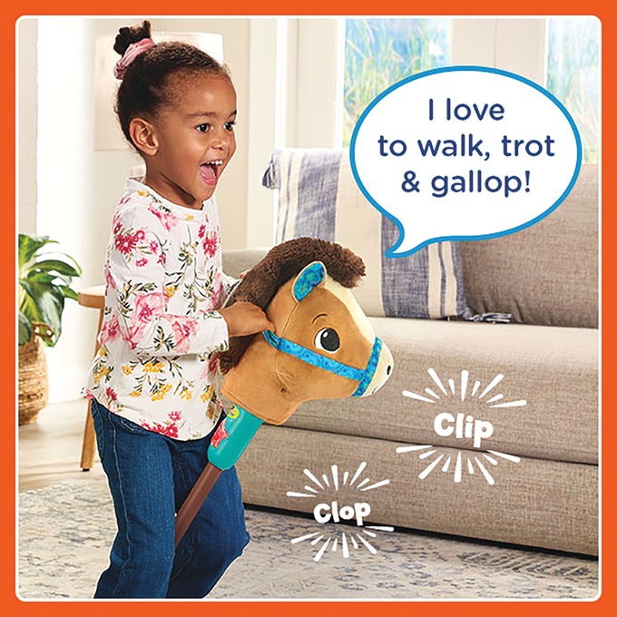 VTech Gallop & Giggle Horse, Brown, large