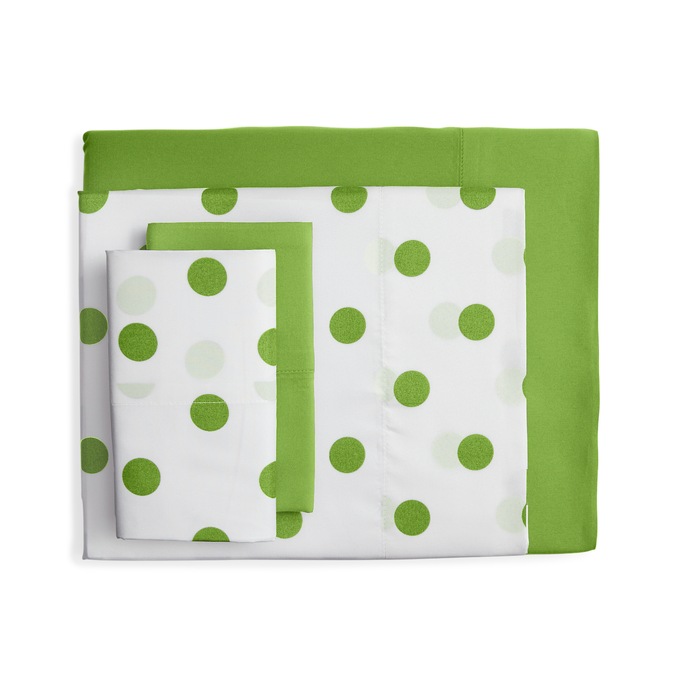 2 Pack Colorful Dots Microfiber Sheet Set Montgomery Ward