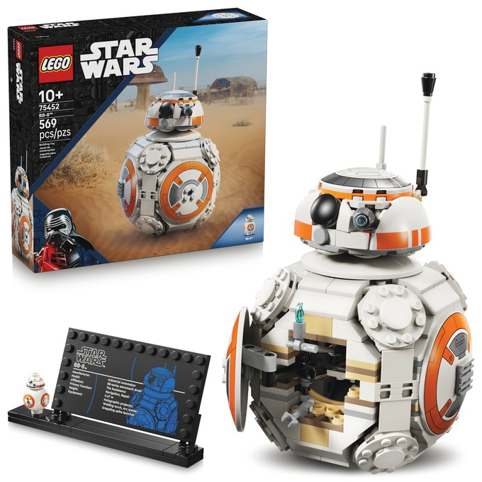 LEGO Star Wars BB-8 Astromech Droid, White, large