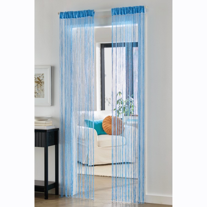 Colorful Metallic String Curtain, , large