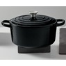 Enameled Cast Iron Cookware 5-Qt. Casserole with Lid, , large
