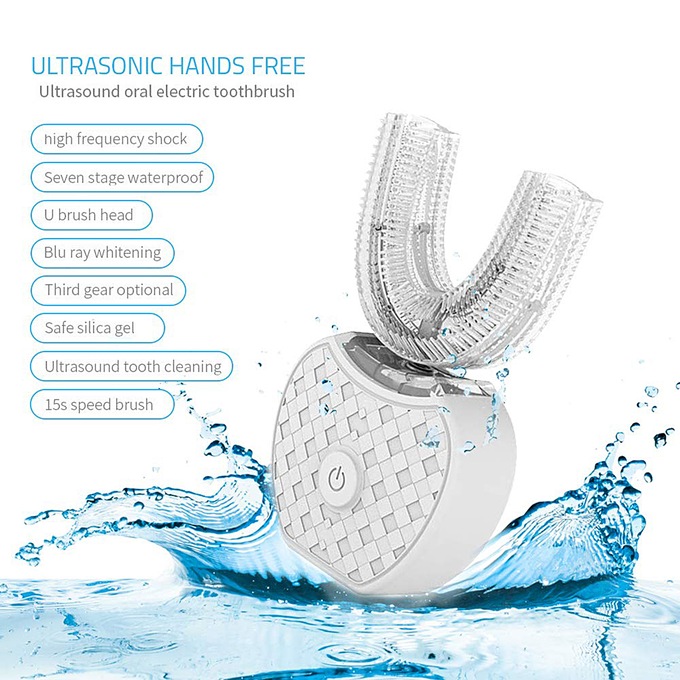 Total White 3-in-1 Teeth Ultrasonic Whitening System, , large