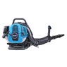 Pulsar 2-Stroke Ergonomic Backpack Leaf Blower, Blue, large
