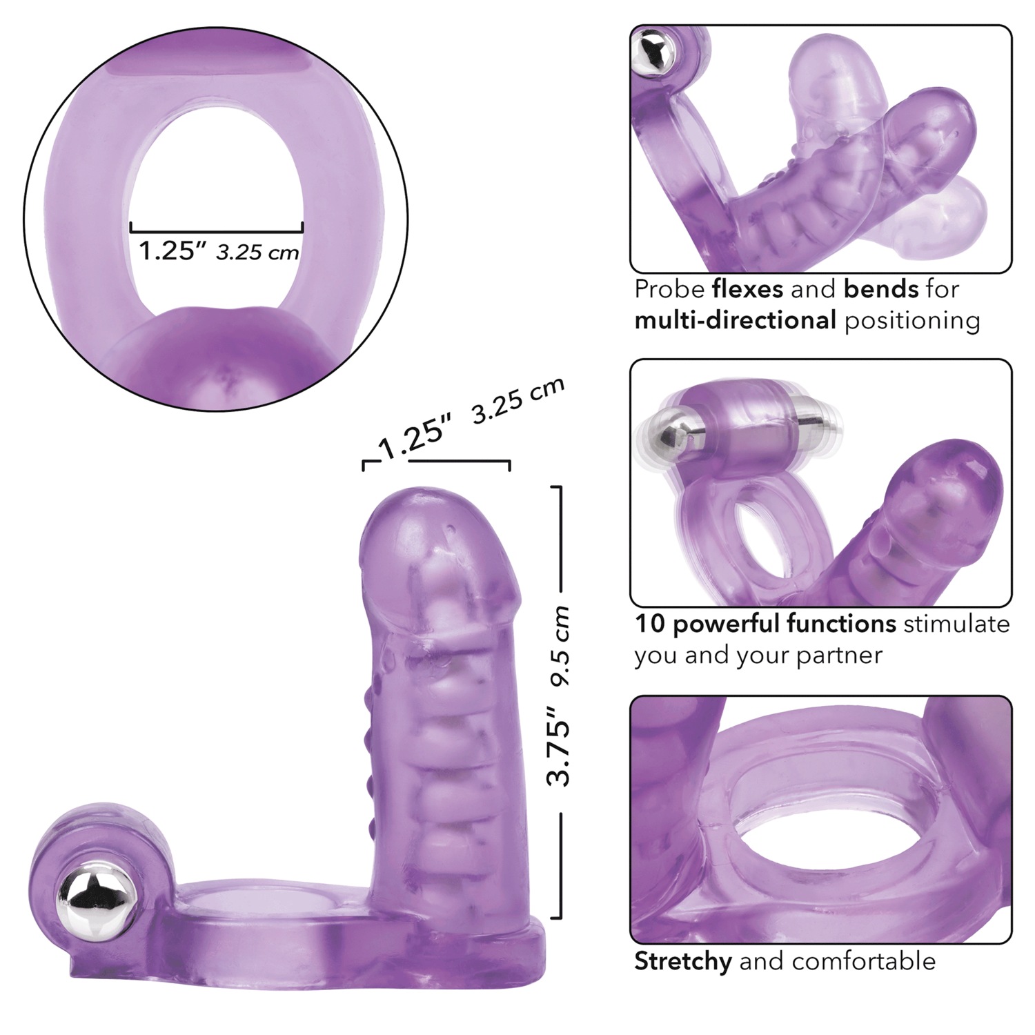 double diver sex toy Double Diver Vibrating Ring – PinkCherry
