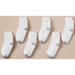 Hanes 6-Pack Cool Comfort Ankle Socks, , large