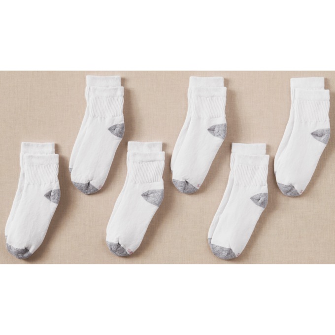 Hanes 6-Pack Cool Comfort Ankle Socks, , large