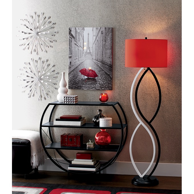 Contemporary Twist Floor Lamp, , large