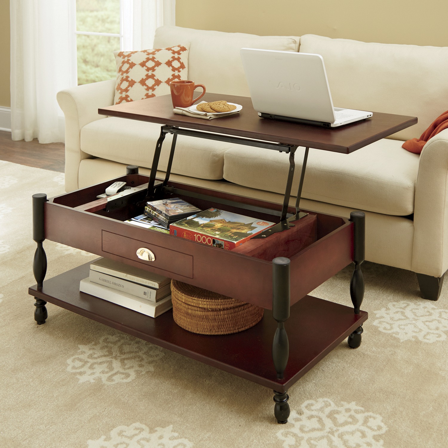 Ellington Lift Top Coffee Table And End Table