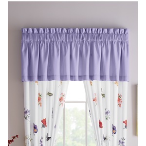 Floral Butterfly Valance, , large