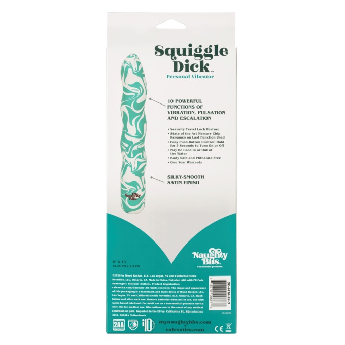 Naughty Bits Squiggle Personal Vibrator, , large