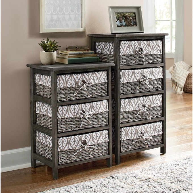 Harper Storage Basket Tower, , large