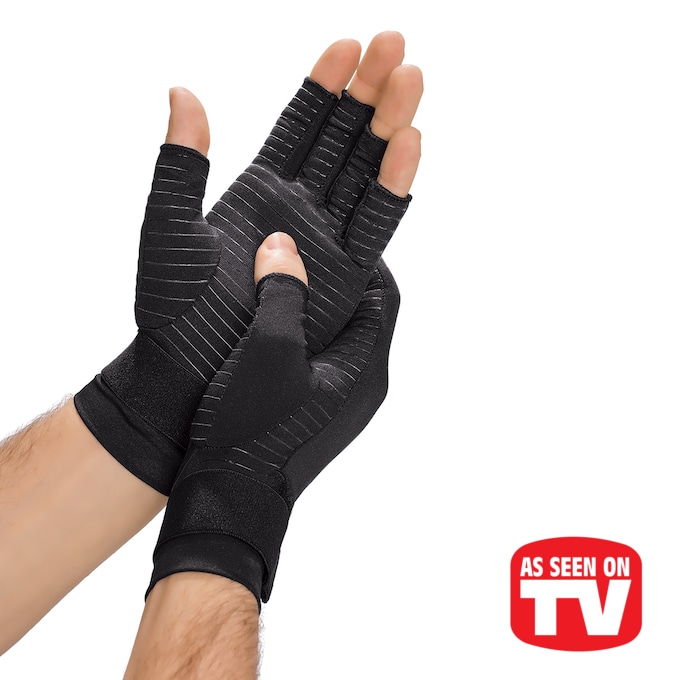 Copper Fit Hand Relief Gloves, , large