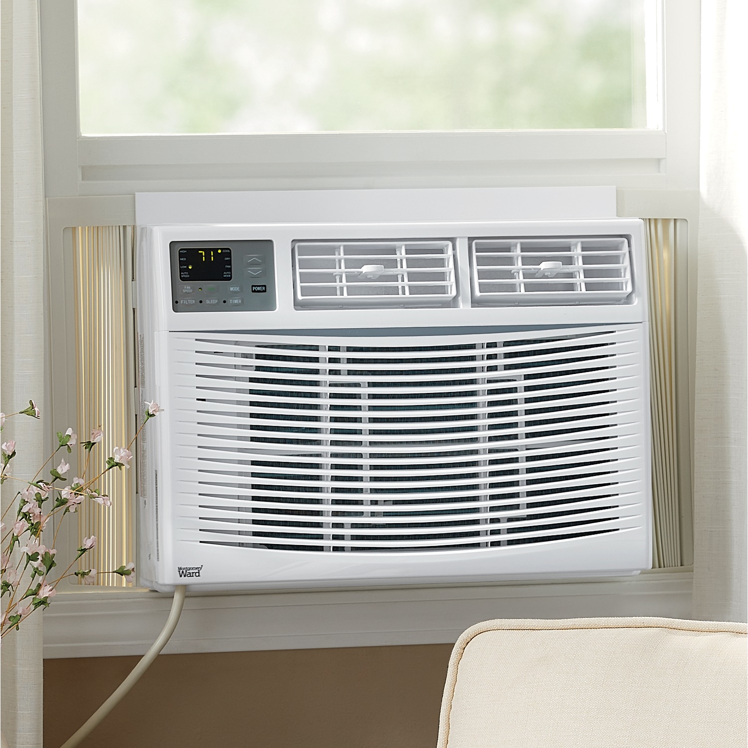Montgomery Ward 5000 BTU Manual Window Air Conditioner Montgomery Ward