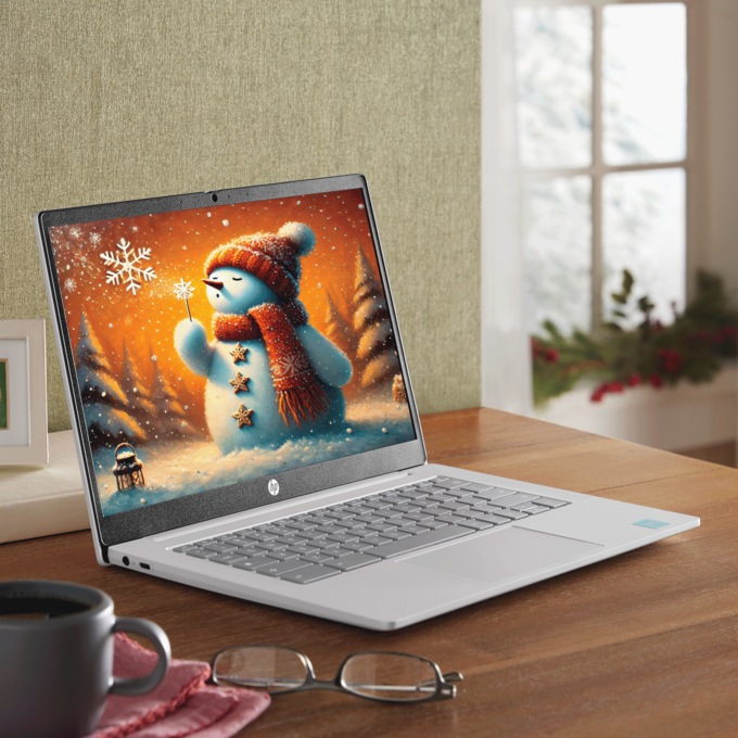 Refurbished HP 14" Touchscreen Chromebook, , large