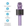 Wireless Karaoke Microphone, Purple, large