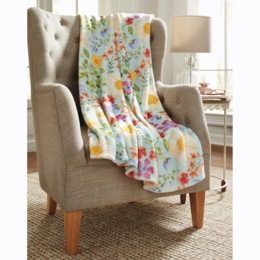 Daisy and Anemone Throw, , large