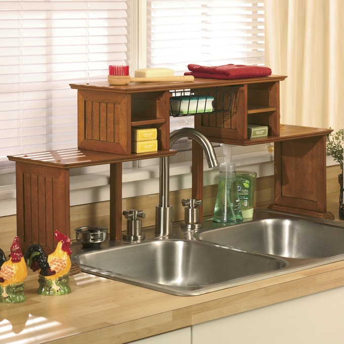 Over the sales sink organizer