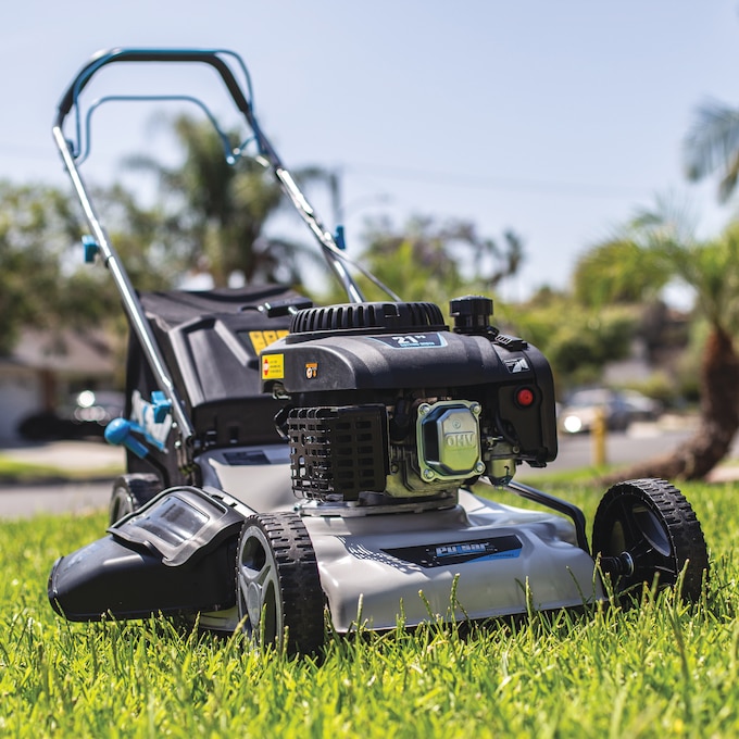 Pulsar 21" 200CC 3-in-1 Self-Propelled Lawn Mower, Black, large