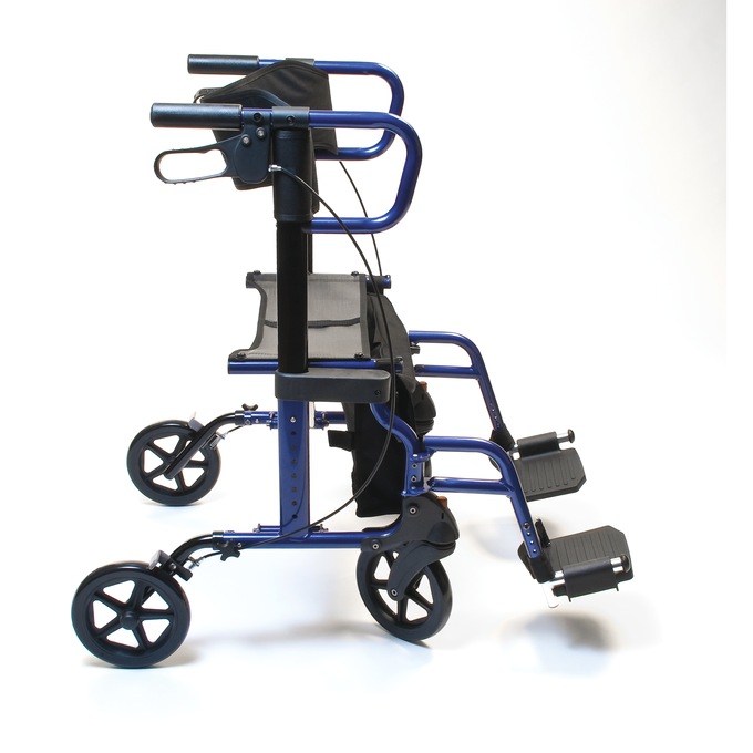 Lumex Hybrid LX Rollator Transport Chair, , large