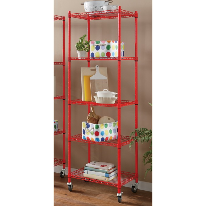 5 Tier Mobile Tower Shelf Montgomery Ward