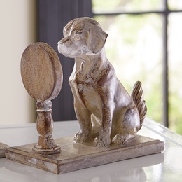 Dog in The Mirror Figurine, , large