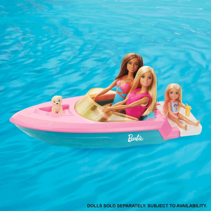 Barbie Boat with Puppy, , large