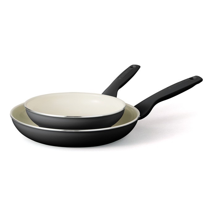 GreenPan Rio Set of 2 Fry Pans, , large