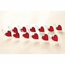 Set of 12 Heart Shower Curtain Hooks, , large
