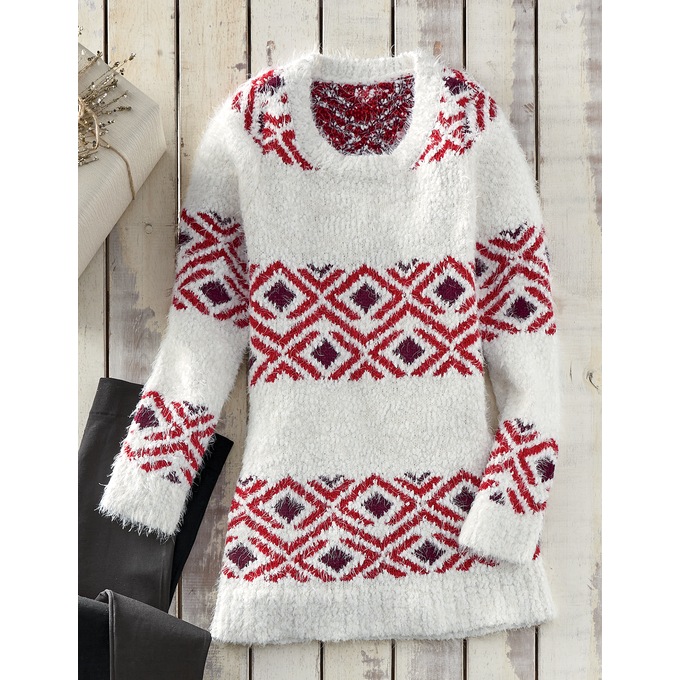 Snowy Heights Tunic, , large