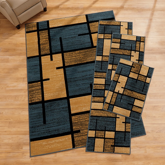 Gilmore 4-Piece Rug Set, , large