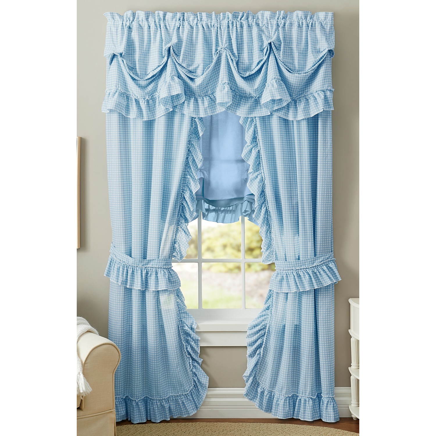 Mayfair Priscilla Balloon Curtain | Montgomery Ward