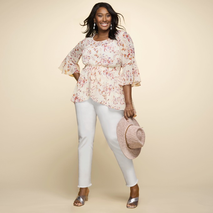 Kayla Slim Jean, , large