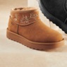 Skechers Slip-Ins Genuine Suede Cozy Chateau Boot, , large