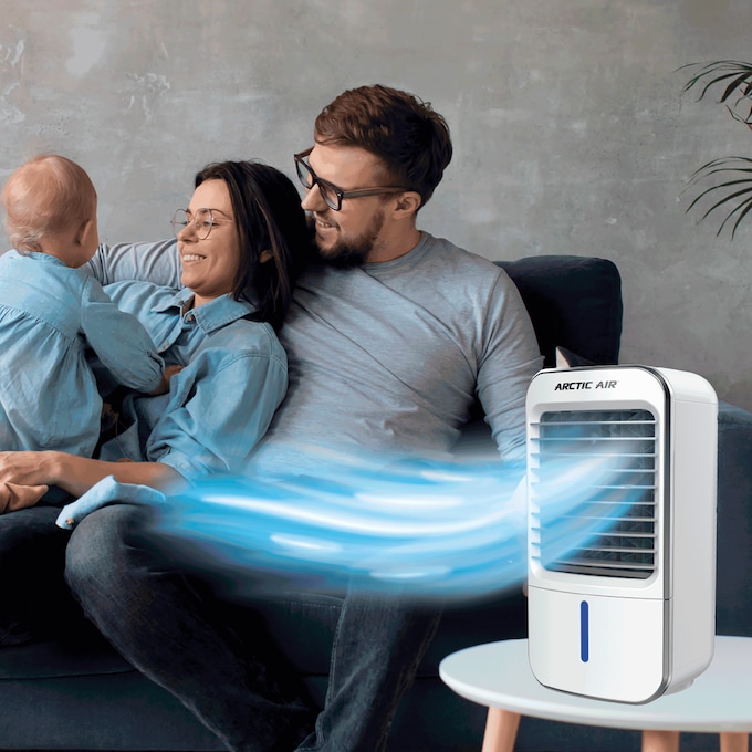Arctic Air Turbo Chill XL Oscillating/Misting Personal-Space Cooler, , large